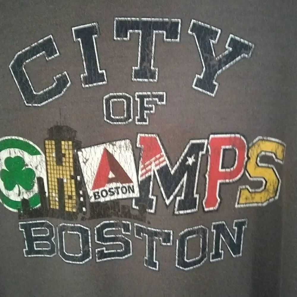Boston, City of Champs, Hoodie, Large